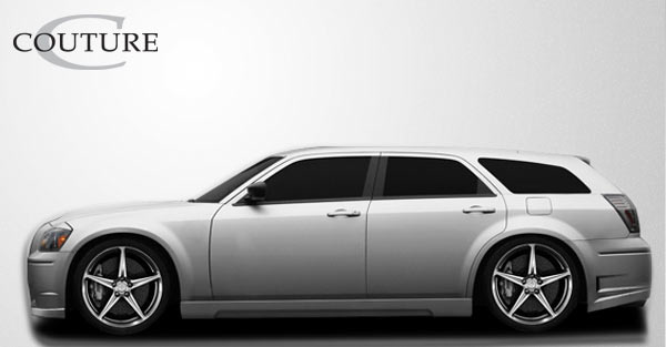 2005-2010 Dodge Magnum Chrysler 300 300C Couture Uréthane Luxe Jupes latérales Rocker Panels - 2 pièces