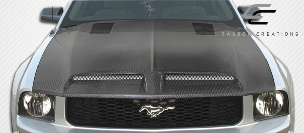 2005-2009 Capot Ford Mustang Carbon Creations GT500 - 1 pièce