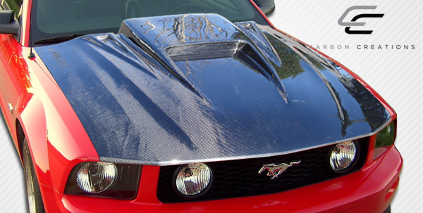 2005-2009 Capot Ford Mustang Carbon Creations Spyder 3 - 1 pièce