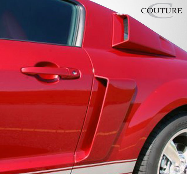 2005-2009 Ford Mustang Couture Uréthane CVX Side Scoop - 2 pièces