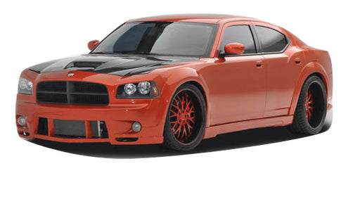2006-2010 Dodge Charger Couture Luxe Wide Body Kit - 10 Piece - Includes Couture Luxe Wide Body Front Bumper Cover (104812) Couture Luxe Wide Body Rear Bumper Cover (104814) Couture Luxe Wide Body Side Skirts Rocker Panels (104813) Couture Luxe Wide Body Front Fenders (104815) Couture Luxe Wide Body Rear Fenders (104816) Couture Luxe Wide Body Door Caps (104817)
