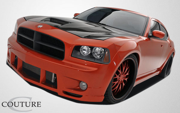 2006-2010 Dodge Charger Couture Élargisseurs d'ailes avant en uréthane Luxe Wide Body - 2 pièces