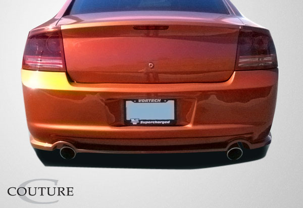 2006-2010 Dodge Charger Couture Polyurethane Luxe Wide Body Rear Bumper Cover - 1 Piece