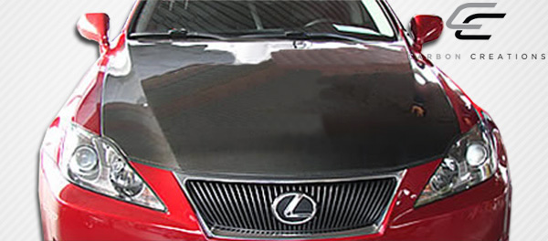 2006-2013 Lexus IS Series IS250 IS350 Carbon Creations Dritech OEM Look Hood - 1 Piece