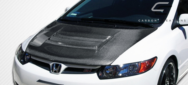 2006-2008 Acura TSX Carbon Creations OEM Look Hood - 1 Piece