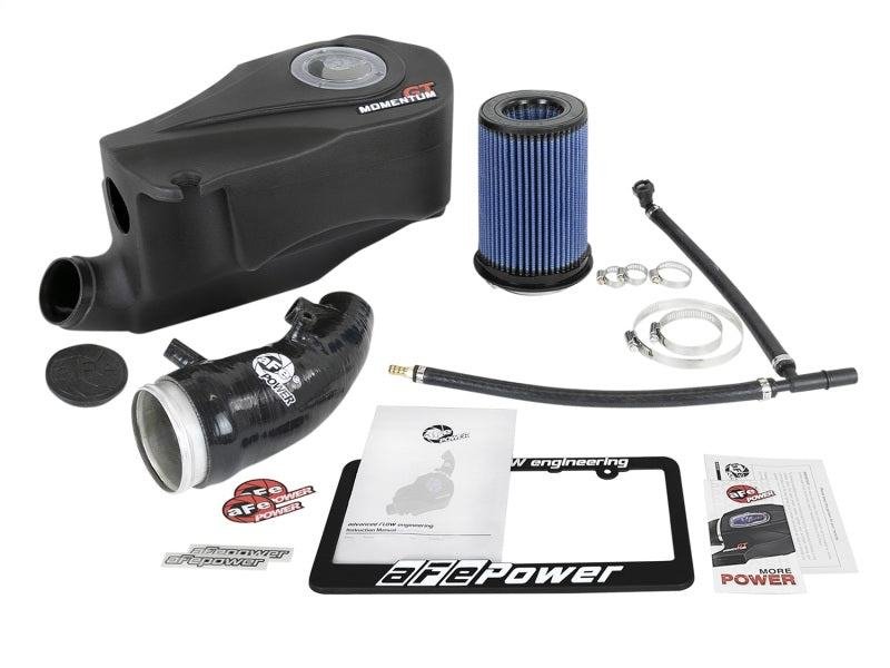 aFe Momentum GT Pro 5R Système d'admission d'air froid 17-18 Fiat 124 Spider I4 1.4L (t)