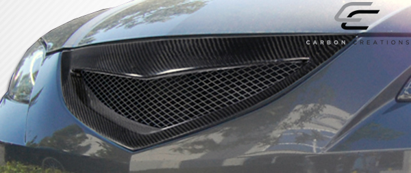 2004-2009 Mazda 3 4DR Carbon Creations Grille à bouche ouverte - 1 pièce