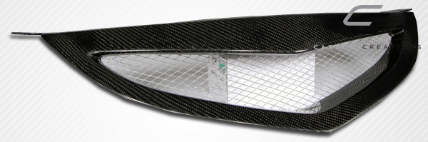 2004-2009 Mazda 3 4DR Carbon Creations Grille à bouche ouverte - 1 pièce