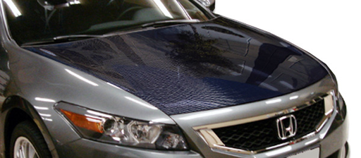 2008-2012 Honda Accord 2DR Carbon Creations OEM Look Hood - 1 Piece