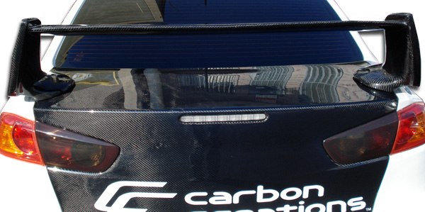 2008-2017 Mitsubishi Lancer / Lancer Evolution 10 Lancer Carbon Creations GT Concept Wing Trunk Lid Spoiler - 1 Piece