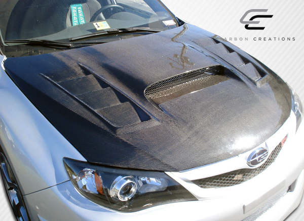 2008-2011 Subaru Impreza 2008-2014 WRX STI Carbon Creations Dritech GT Concept Hood - 1 Piece
