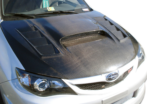 2008-2011 Subaru Impreza 2008-2014 WRX STI Carbon Creations Dritech GT Concept Hood - 1 Piece