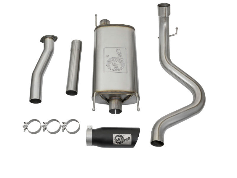 aFe MACHForce XP Cat-Back SS avec embouts noirs 16 Toyota Tacoma V6-3.5L