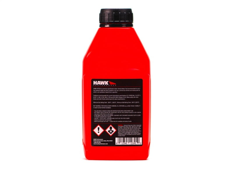 Liquide de Frein Hawk Performance Street DOT 4 - Flacon 500ml