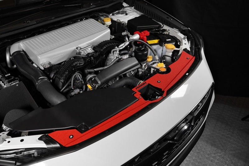 Cache-radiateur PERRIN 22-26 Subaru WRX - Rouge