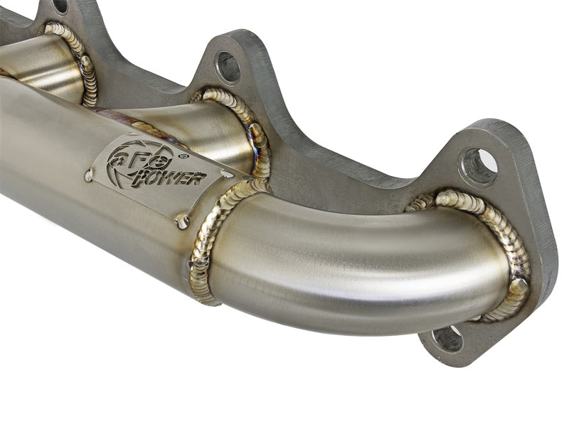 aFe Twisted Steel Header Turbo Collecteur (T3) 98.5-02 Dodge Diesel Trucks L6 5.9L (td)