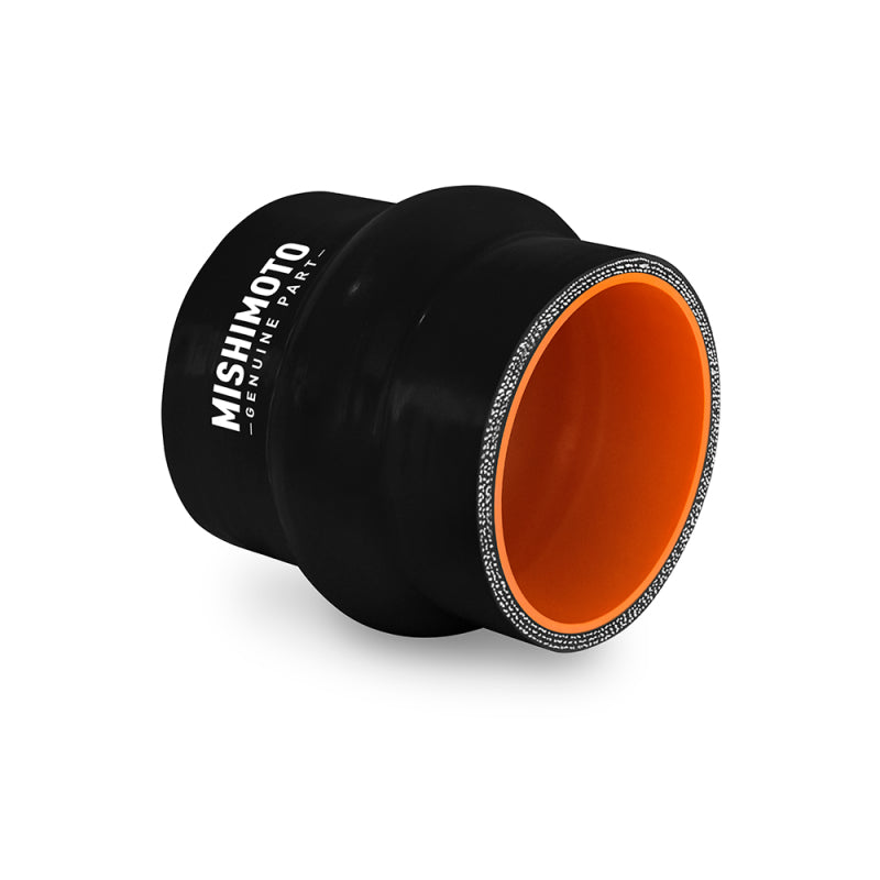 Raccord silicone coudé Mishimoto 7,6 cm (3 po) - Noir