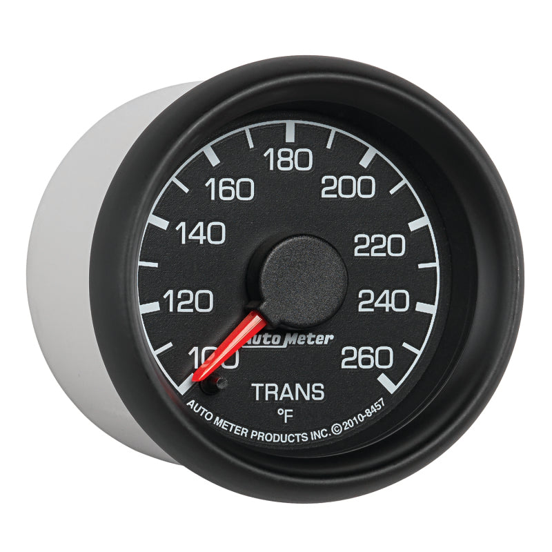 Autometer Factory Match Ford 52,4 mm Balayage complet Électronique 100-260 Deg F Jauge de température de transmission