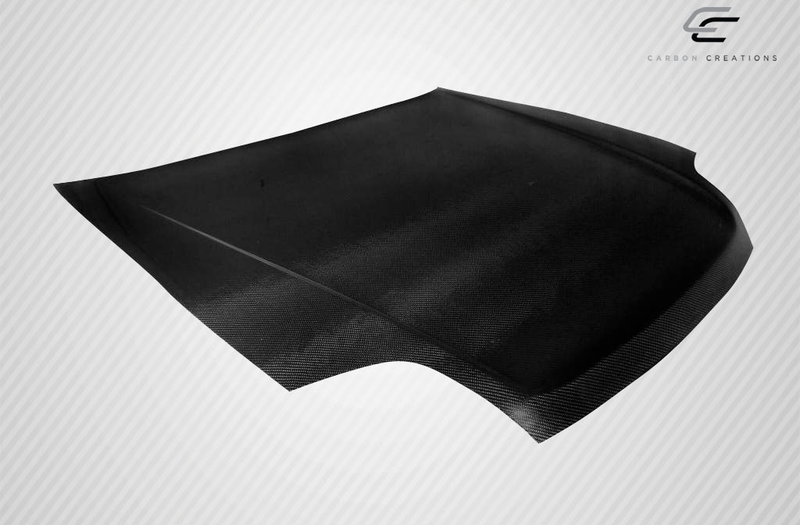1997-2001 Honda Prelude Carbon Creations OEM Look Hood - 1 Piece