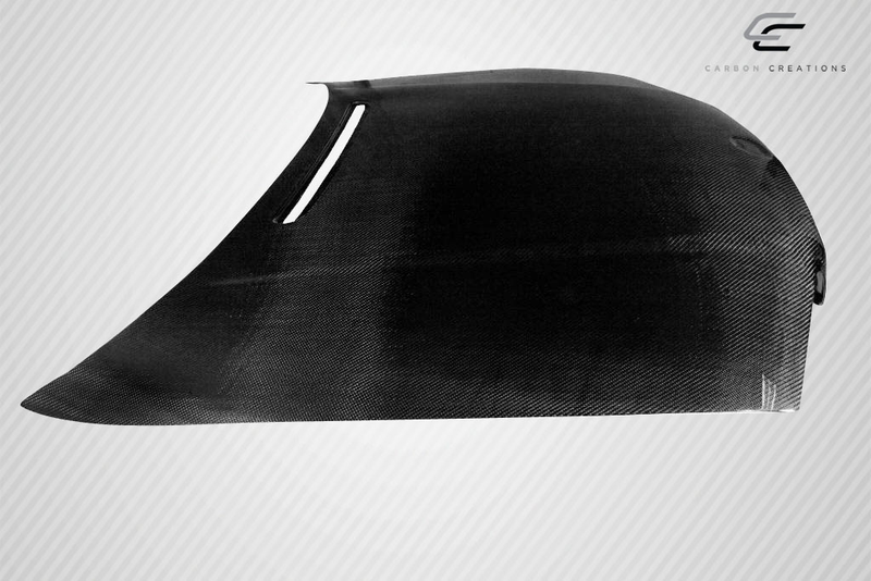 1999-2001 BMW 3 Series E46 4DR Carbon Creations OEM Look Hood - 1 Piece