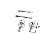 Universal Hood Pins - 4 Piece