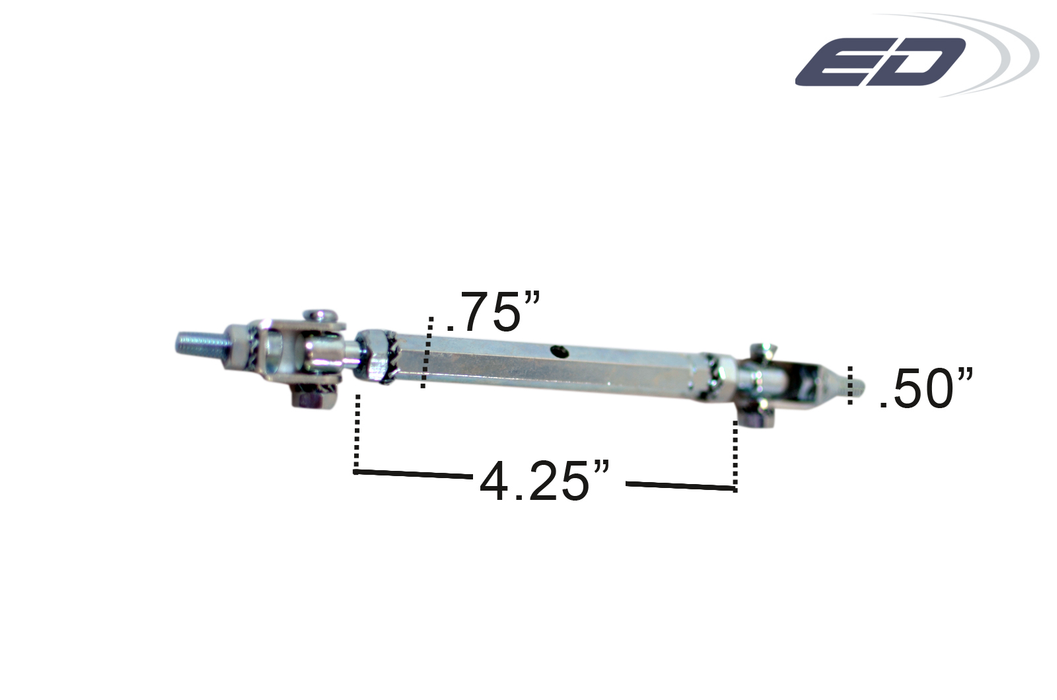 Universal Splitter Rods 100mm - 2 Piece (S)