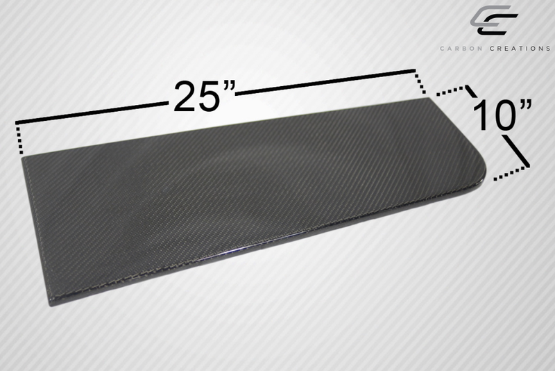 Universal Carbon Creations Séparateurs arrière - 2 pièces