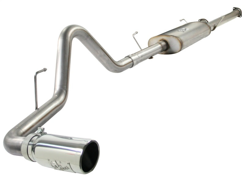 aFe MACHForce XP Échappements Cat-Back SS-409 EXH CB Toyota Tundra 10-11 V8-5.7L 145.7 WB (pointe pol)