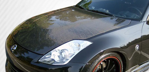 2007-2008 Nissan 350Z Z33 Carbon Creations Dritech OEM Look Hood - 1 Piece