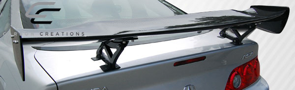 Universal Carbon Creations GT Concept 2 Wing Trunk Lid Spoiler - 3 Piece