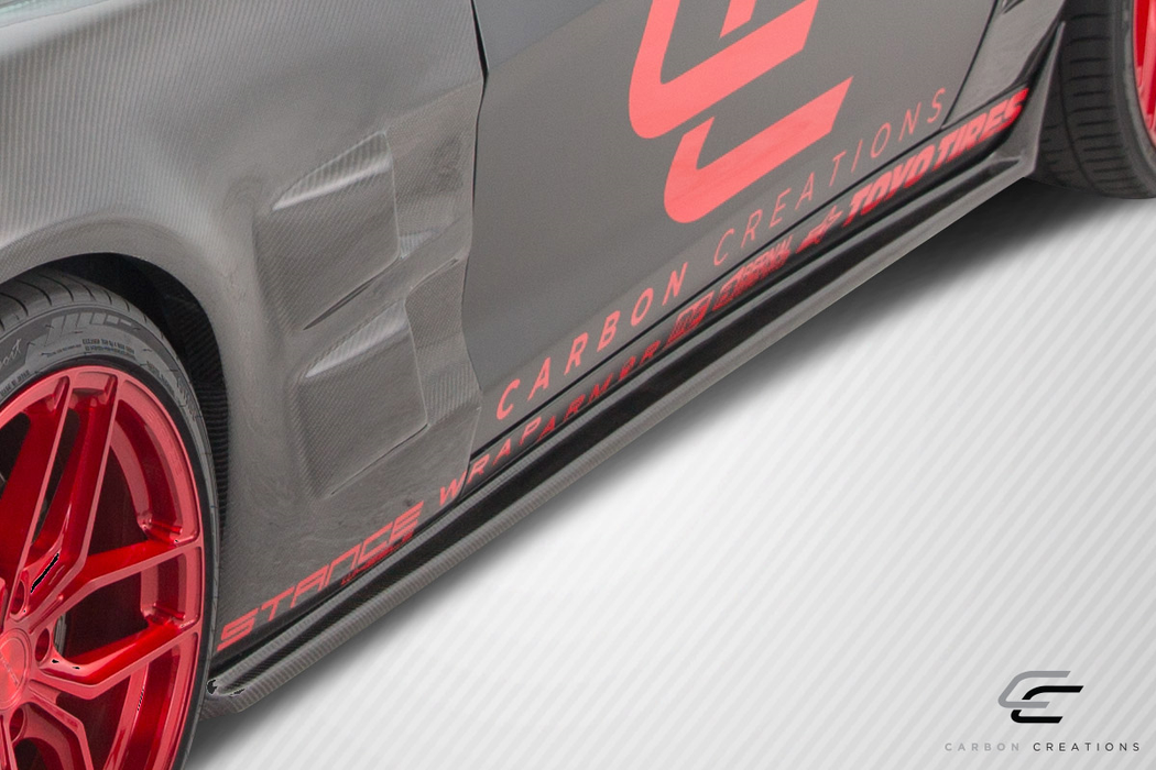 2005-2013 Chevrolet Corvette C6 Carbon Creations ZR Edition Side Skirts Rocker Panels - 2 Piece