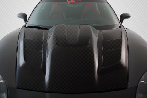2005-2013 Chevrolet Corvette C6 Carbon Creations Dritech ZR Edition 2 Hood - 1 Piece