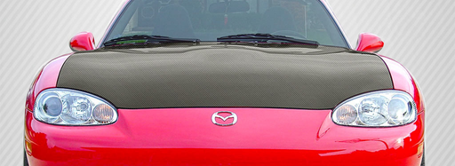1999-2005 Mazda Miata Carbon Creations OEM Look Hood - 1 Piece