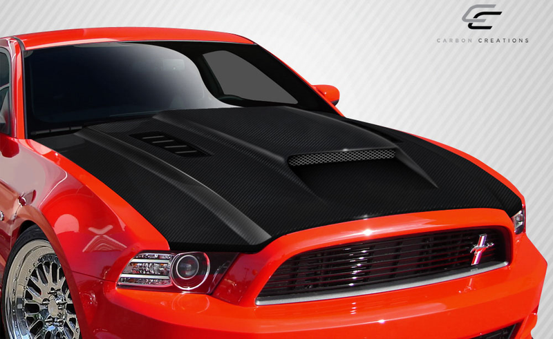 2013-2014 Ford Mustang / 2010-2014 Mustang GT500 Carbon Creations Capot CVX - 1 pièce