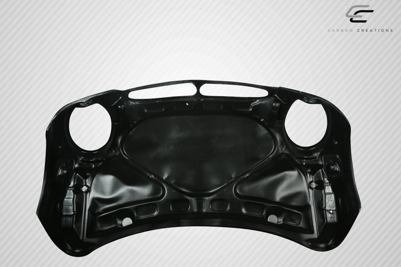 2002-2006 Mini Cooper / Cooper S R50 R53 2005-2008 Cooper convertible R52 Carbon Creations OEM Look Hood - 1 Piece