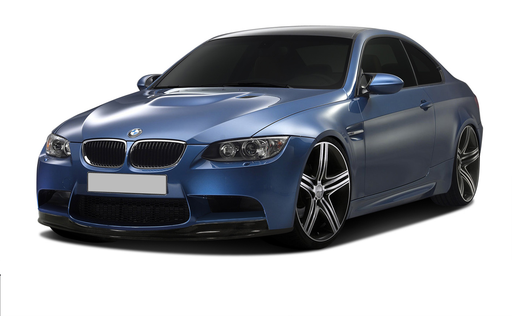 2008-2013 BMW M3 E90 E92 E93 Carbon AF-1 Front Add-On Spoiler ( CFP ) - 1 Piece (S)