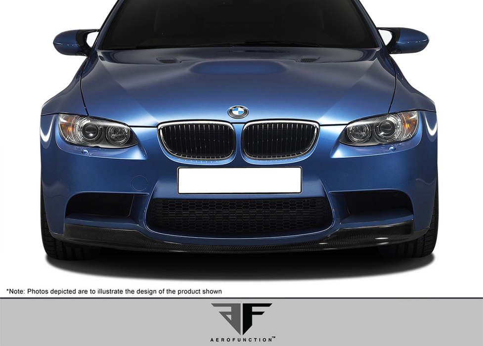 2008-2013 BMW M3 E90 E92 E93 Carbon AF-1 Front Add-On Spoiler ( CFP ) - 1 Piece (S)