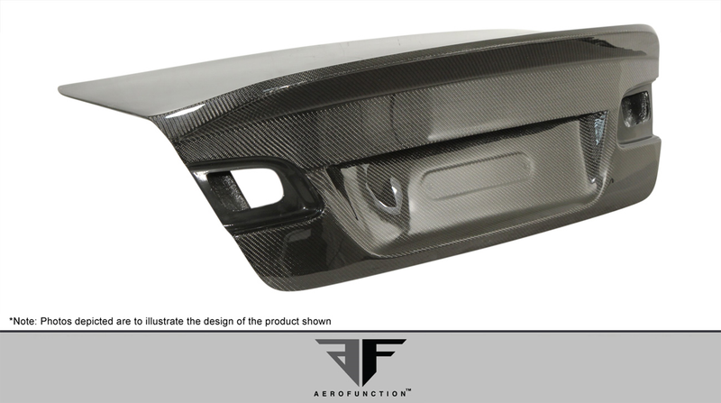2007-2013 BMW 3 Series E92 2dr Carbon AF-1 Trunk Lid ( CFP ) - 1 Piece