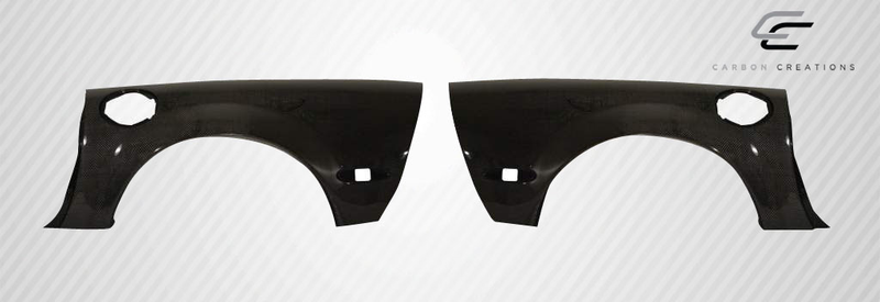 1997-2004 Chevrolet Corvette C5 2dr Carbon Creations ZR Edition Garde-boue arrière - 2 pièces