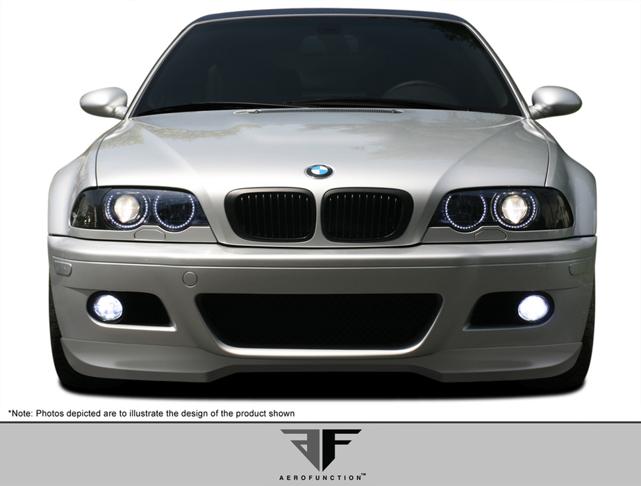 2001-2006 BMW M3 E46 2DR AF-1 Spoiler avant supplémentaire (GFK) - 1 pièce (S)