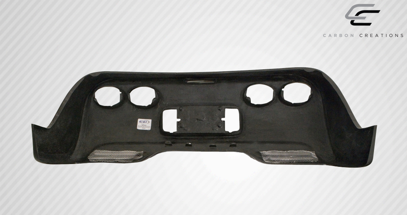 1997-2004 Chevrolet Corvette C5 Carbon Creations SP-R Rear Bumper Cover - 1 Piece