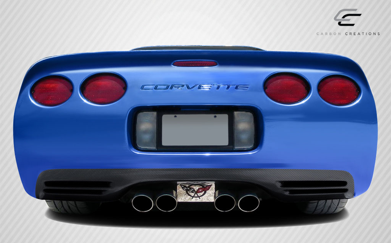 1997-2004 Chevrolet Corvette C5 Carbon Creations SP-R Rear Bumper Cover - 1 Piece