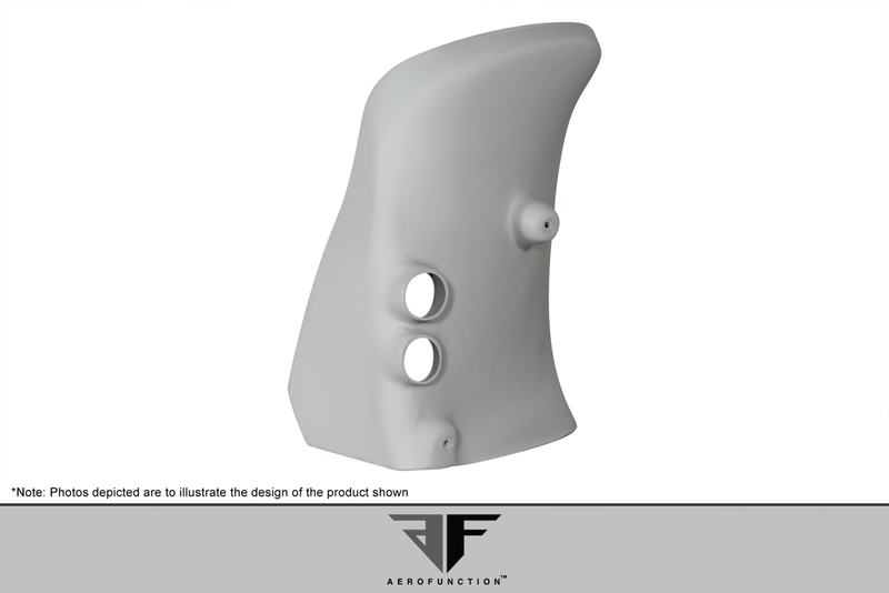 2003-2006 Porsche Cayenne Urethane AF-1 Bumper Scoops ( PUR-RIM ) - 2 Piece (S)