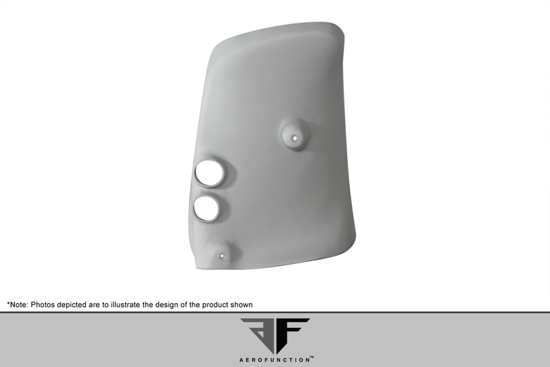 2003-2006 Porsche Cayenne Urethane AF-1 Bumper Scoops ( PUR-RIM ) - 2 Piece (S)