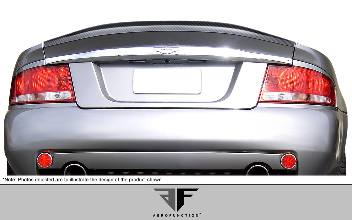 2002-2005 Aston Martin Vanquish Carbon AF-1 Aileron de coffre (CFP) - 1 pièce (S)