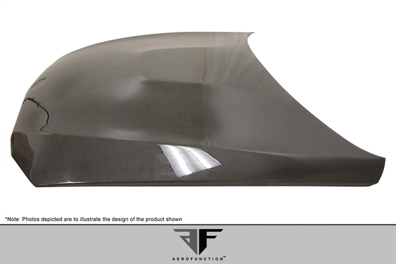 2007-2010 BMW 3 Series E92 2dr E93 Convertible Carbon AF-2 Hood ( CFP ) - 1 Piece