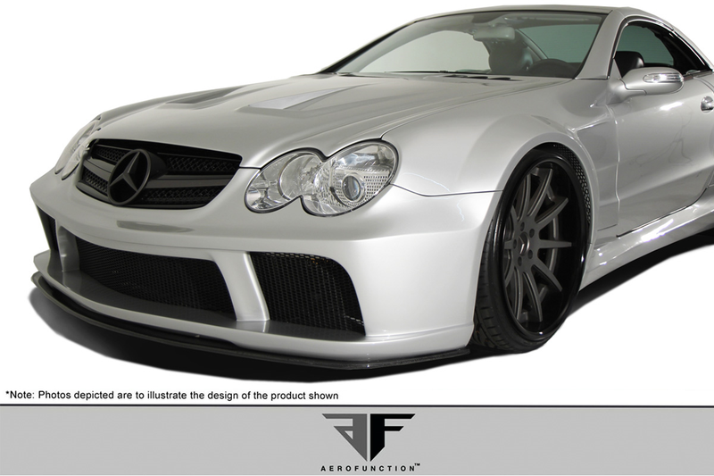 2003-2008 Mercedes SL Classe R230 AF-Signature 1 Series Wide Body Conversion Couverture de pare-chocs avant (GFK) - 1 pièce