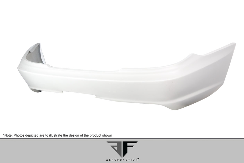 2003-2012 Mercedes SL Class R230 AF-Signature 1 Series Wide Body Conversion Rear Bumper Cover ( GFK ) - 1 Piece