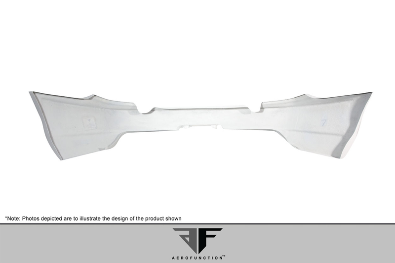 2003-2012 Mercedes SL Class R230 AF-Signature 1 Series Wide Body Conversion Rear Bumper Cover ( GFK ) - 1 Piece