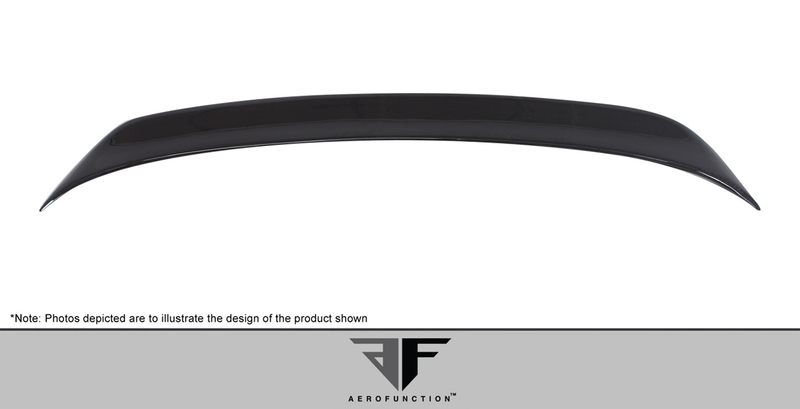 2003-2012 Mercedes SL Class R230 Carbon AF-Signature 1 Series Conversion Trunk Spoiler ( CFP ) - 1 Piece